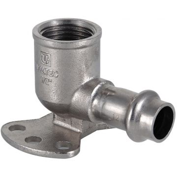 Водорозетка Valtec VTi.954.I.001504 нерж. сталь 15х1/2