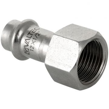 Соединитель Valtec (Вальтек) VTi.902.I.001805 нерж. сталь с вн.р. 18х3/4″
