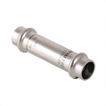 Муфта Valtec VTi.904.I.002222 надвижная нерж. сталь 22х22 мм