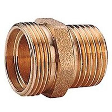 Фитинг-переходник Giacomini (Джакомини) прямой 1/2″ x 18 с наружной резьбой соединяется с R178 илии R179 R180RY016