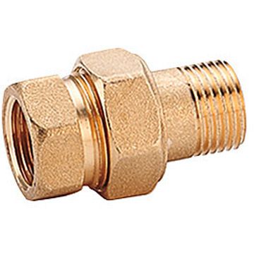 Сгон Giacomini (Джакомини) прямой с накидной гайкой 3/4″ нехромированный R18Y004