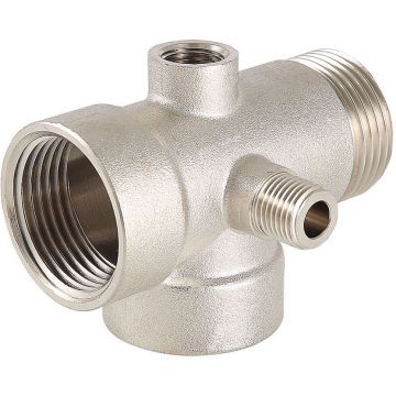 Пятиходовое соединение Valtec (Вальтек) VTr.600.N.06110 для насоса, 1х110 мм