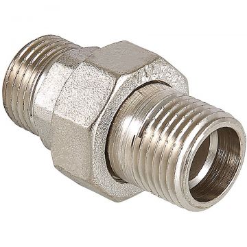 Сгон Valtec VTr.728.N.0006 прямой разъемный (американка) нар.-нар. 1
