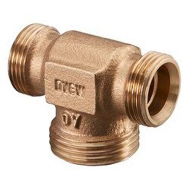 Тройник Oventrop (Овентроп) Cofit S Н ЕК 1 1/4″ х 1″ х 1″ бронза (RX) 1504567
