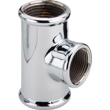 Тройник Viega (Виега) 1″ х 3/4″ с трех сторон с внутренней резьбой латунь модель 1626 109172