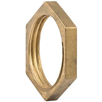 Гайка стопорная Elsen (Элсен) В 1″ латунь без фланца EBF24.10