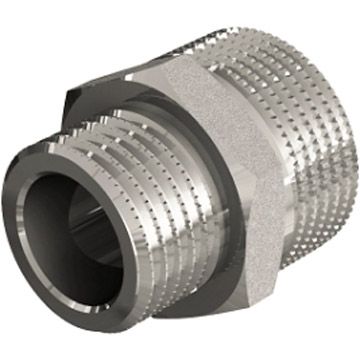 Ниппель Elsen (Элсен) НН 1/2″ х 1″ TIN латунь переходной EBF29.1210T