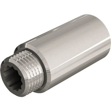 Удлинитель Elsen (Элсен) НВ 1/2″ х 1/2″ 80 TIN латунь EBF13.12-80T