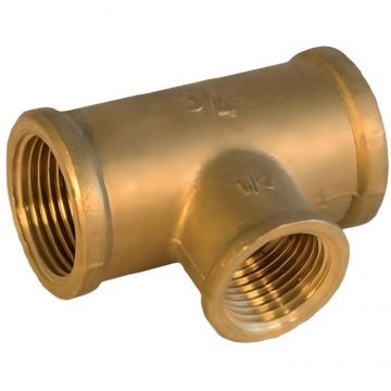 Тройник Vieir (Виеир) латунь 1 1/4 вн х 1 вн х 1 1/4 вн (TF656)