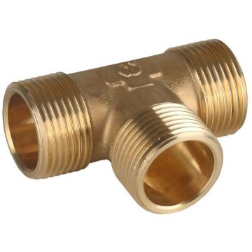 Тройник Vieir (Виеир) латунь 1/2 нар х 1/2 нар х 1/2 нар (TH333)