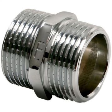 Ниппель Vieir (Виеир) хром 3/4 нар х 3/4 нар (SHX44)