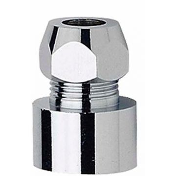 Патрубок Vieir (Виеир) хром 10 мм х 1/2 цанга-гайка (PV16)