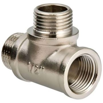 Тройник Vieir (Виеир) никель 3/4 вн х 3/4 вн х 3/4 нар (TFFHN444)