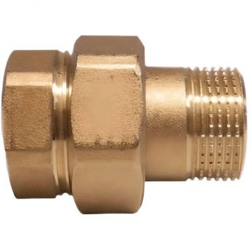 Американка Vieir (Виеир) прямая латунь конус 1 1/2 вн-нар (HJK77)