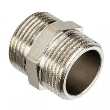 Ниппель Vieir (Виеир) никель 3/8 нар х 3/8 нар (SHN22)