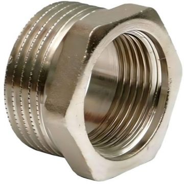 Футорка Vieir (Виеир) никель 3/4 вн x 1 1/2 нар (BXHFN74)