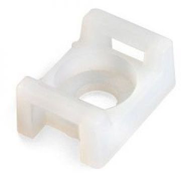 Площадка монтажная под винт КВТ (KVT) ПМО 15х10 мм белая (62451) 100шт.