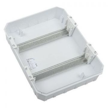 Щит электрический встраиваемый Iek (Иэк) ЩРВ-П-24 MKP12-V-24-40-10 300х345х102 мм (ШхВхГ) 24 модуля 2 DIN-рейки пластик IP 41 встраиваемый