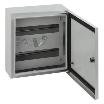 Корпус Эра (Era) SIMPLE ЩРНг-24 IP54 (Б0041690) 300х330х120 мм (ШхВхГ) 24 модуля 1 DIN-рейка металл IP 54 навесной