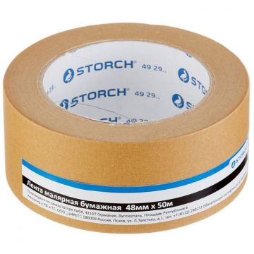 Лента малярная Storch Easypaper для четкого края коричневая 48 мм 50 м (492950) Лента малярная Storch Easypaper для четкого края коричневая 48 мм 50 м (492950)