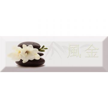 Декор Absolut Keramika Decor Japan Tea 04 B 10х30 см Декор Absolut Keramika Decor Japan Tea 04 B 10х30 см