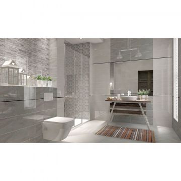 Настенная плитка Ceramika Konskie (Керамика Конские) Narni White Mat 20x50 см