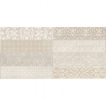 Настенная плитка GayaFores (Гаяфорес) Bricktrend Rev. Deco Almond 8,15x33,15 см (906511)