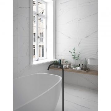 Настенная плитка GayaFores (Гаяфорес) Verona Rev. Blanco Deco 32x62,5 см (912730)