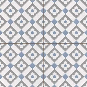 Плитка напольная Керлайф (Kerlife) Hydraulic Leah Ocean 45х45 см