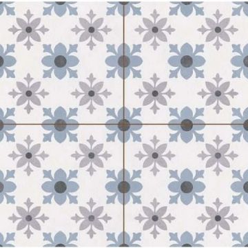 Плитка напольная Керлайф (Kerlife) Hydraulic Lys Ocean 45х45 см