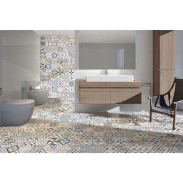 Плитка напольная Керлайф (Kerlife) Hydraulic Lys Ocean 45х45 см