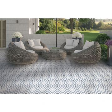 Плитка напольная Керлайф Hydraulic Lys Silver 45х45 см