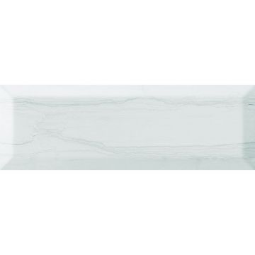Настенная плитка Monopole (Монополе) Laguna Blanco Brillo Bisel 10х30 см