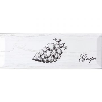 Настенная плитка Monopole Fruit Laguna Grape 10х30 см