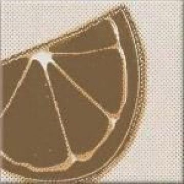 Декор Opoczno (Опочно) Inwencja Orange centro 10х10 см