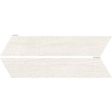 Керамогранит напольный Oset (Осет) Elegance White Chev (2 Вида) (41 Вид Рисунка) 8х40 см (78800741)