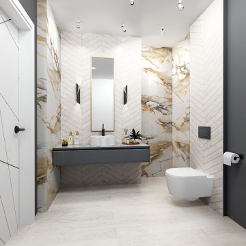 Керамогранит Oset Elegance nature chev 8x40 см мат.