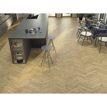 Керамогранит Oset Elegance nature chev 8x40 см мат.