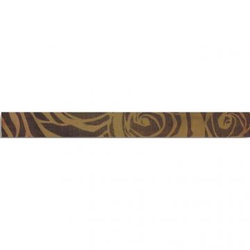 Бордюр Polcolorit (Полколорит) Elegante Marrone Roze 6,5х60 см