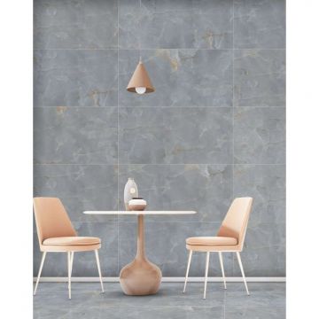 Керамогранит Realistik (Реалистик) Coin White Glossy 60x120 см, глянцевый