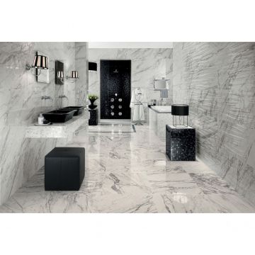 Керамогранит Realistik (Реалистик) Maritaca Statuario Carving 60x120 см