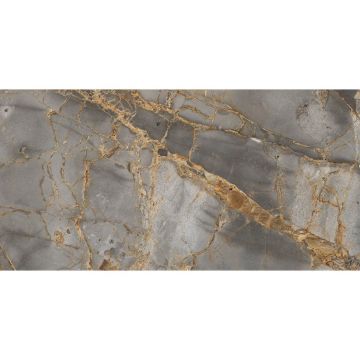 Керамогранит Realistik (Реалистик) Reflection Gold High Glossy 60x120 см, глянцевый