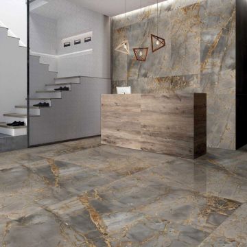 Керамогранит Realistik (Реалистик) Reflection Gold Mat 60x60 см