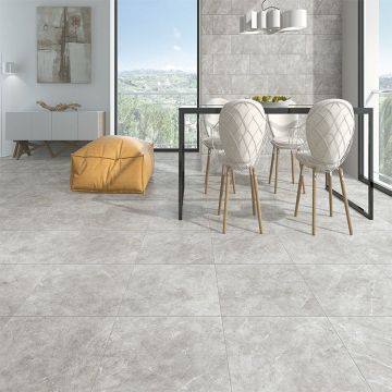 Керамогранит Realistik (Реалистик) Rock Dorlin Grey Carving 60x120 см