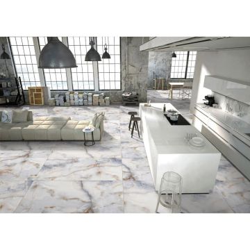 Керамогранит Realistik (Реалистик) Sweet Onyx Blanco Carving 60x120 см