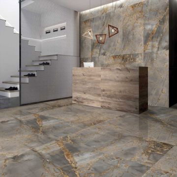 Керамогранит Realistik Ajmer Gold Polished 60x60 см