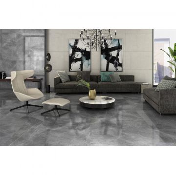 Керамогранит Realistik (Реалистик) Asti Grey Carving 60x120 см