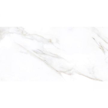 Керамогранит Realistik (Реалистик) Aura Statuario Glossy 60x120 см, глянцевый