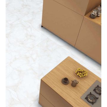 Керамогранит Realistik (Реалистик) Brais White Glossy 60x120 см, глянцевый