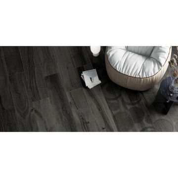 Керамогранит Rondine Daring Dark 24х120 см (J88439)